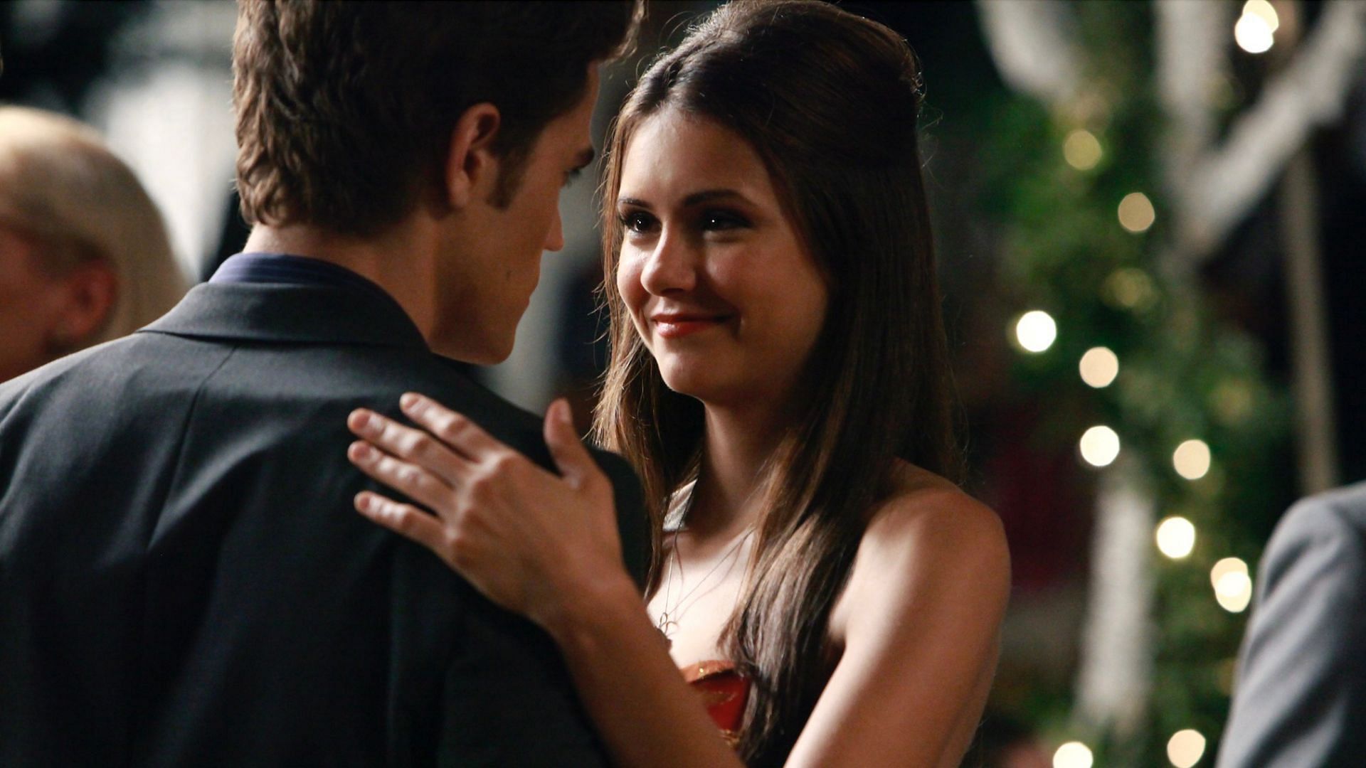 Nina Dobrev played both Elena Gilbert and Katherine Pierce in the show (Image via Official Facebook Page)